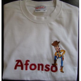 T-shirt - bordado "Woody"