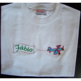 T-shirt - Bordado plano