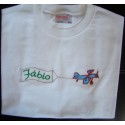 T-shirt - Bordado plano