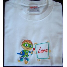 T-shirt - bordado "SuperW"