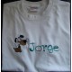 T-shirt - bordado cão (Jorge)