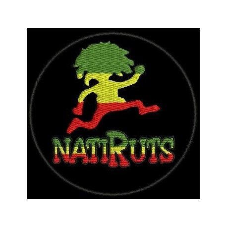 Emblema Natiruts - projeto do bordado