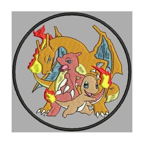 Projeto do emblema Charmander