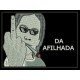 Projeto do emblema afilhada