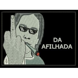 Projeto do emblema afilhada