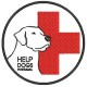 Projeto do emblema Help Dogs Portugal