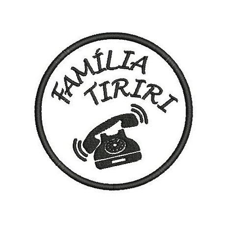 Projeto dos emblemas "Família Tiriri"