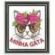 Projeto do emblema "Gata"