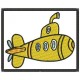 Projeto do emblema "Submarino"